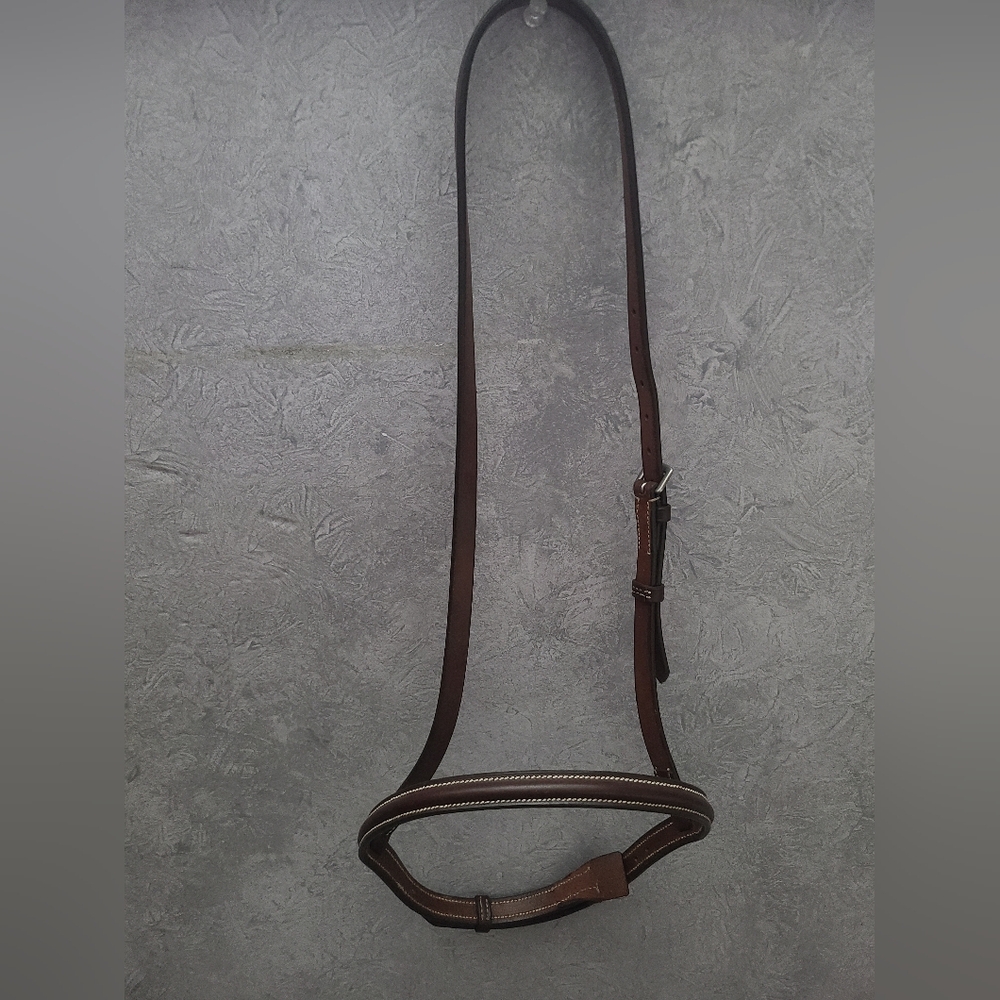 Noseband Raised Brown Fullsize
